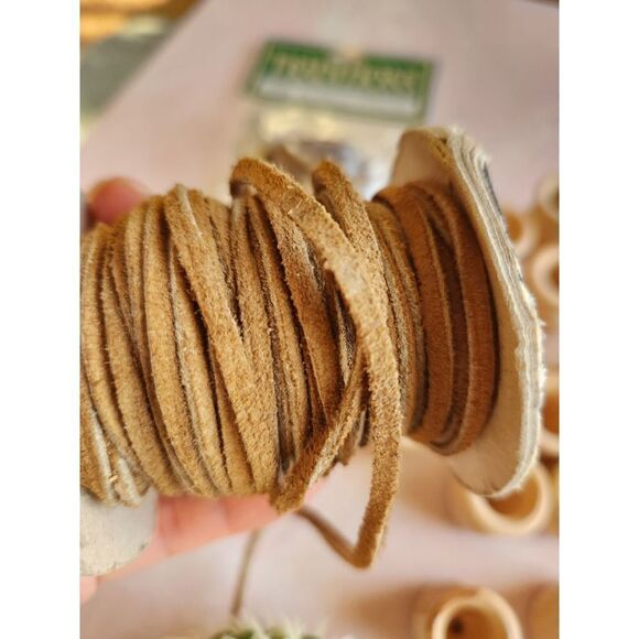 Craft bundle cactus artificial plant wooden mini pot ribbon bird nest eggs minia - Picture 6 of 9